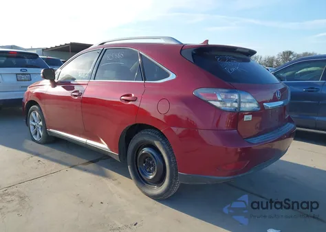 2012 Lexus Rx 350 from USA, damaged, VIN 2T2ZK1BA3CC085886